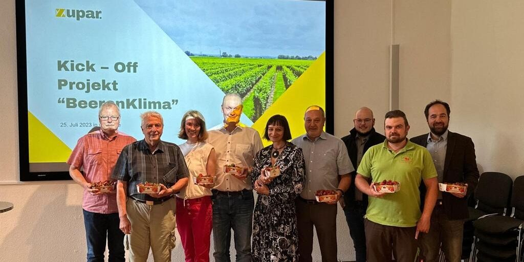 Projektstart des Vorprojekt "BeerenKlima" in Gebesee
